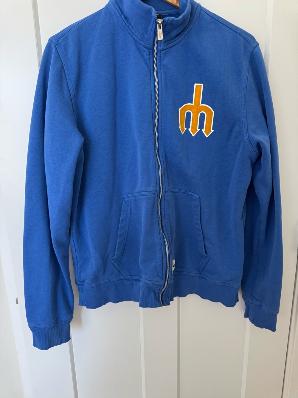 Nike Royal Blue Seattle Mariners Zip Hoodie